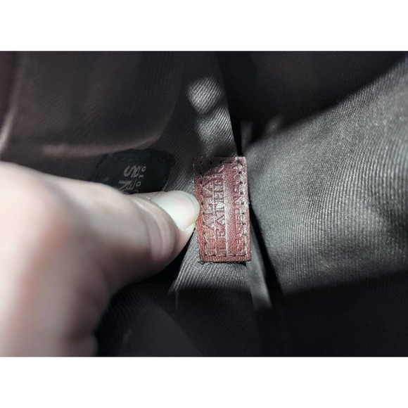 Wilson's Leather vintage small hand purse brown Italian leather - Picture 9 of 9